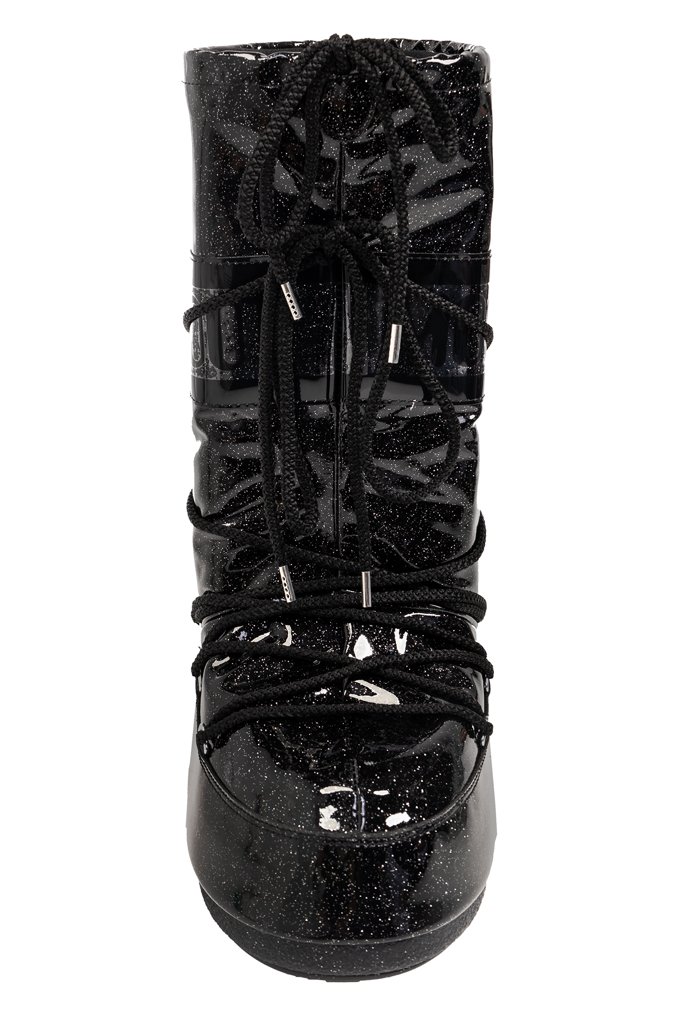 Moon boots hotsell black glitter